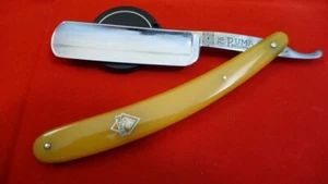 NOS 6/8 Puma #75 Straight Razor, w/Plastic Handles - Picture 1 of 10