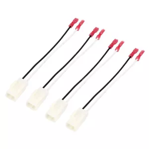 4X Speaker Wiring Harness Adapter Connector Plug For Select Chrysler Dodge Jeep - Picture 1 of 7
