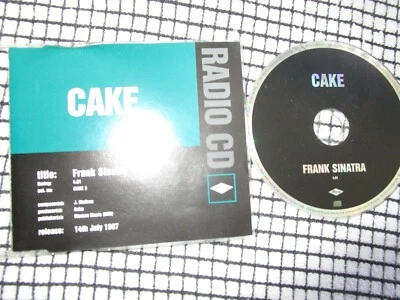 Cake ‎– Frank Sinatra Label: Mercury ‎– CAKE 3 DJ Promo CD Single - Image 1 of 3