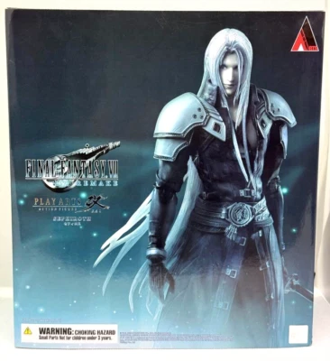 FINAL FANTASY VII Action Figure Remake Play Arts KAI SEPHIROTH Square Enix GI... - Immagine 1 di 4