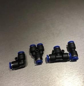 1/4" (6mm) Quick Connect Push in to Connect 4 verschiedene Ausführungen - Bild 1 von 2