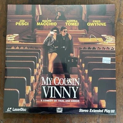SEALED MY COUSIN VINNY Laserdisc Extended Joe Pesci Ralph Macchio Marisa Tomei - Image 1 of 2
