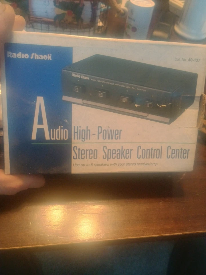 Radio Shack 40-137 High Power Stereo Control Center 4 Way Speaker Selector - Image 1 of 1