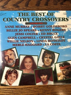 THE BEST OF COUNTRY CROSSOVERS VOL. 2 CAPITOL RECORDS VINYL LP - Image 1 of 2