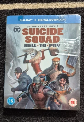 DC: Suicide Squad - Hell To Pay Blu-ray 1-Disc, Steelbook, 2018 NEW Sealed MINT! - Image 1 of 2