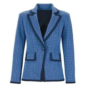 CAbi Style 6027 Scholarship Blazer Jacket Woman Size Medium - Picture 1 of 12