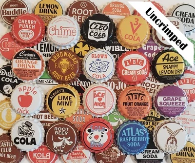 100 Vintage Soda Bottle Caps Pop (((NO REPEATS))) Unused, Zero Defects - Image 1 of 4
