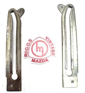 Mazda Rx3 808 Coupe Right And Left Vertical Rear Window Guides Sliders - Picture 1 of 2