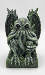 Cthulhu Figurine Paperweight H. P. Lovecraft Resin Statue The Call of Cthulhu - Picture 1 of 8
