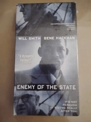 Enemy of the State Gene Hackman VHS tape Ships Free Same Day With Tracking - Image 1 of 4