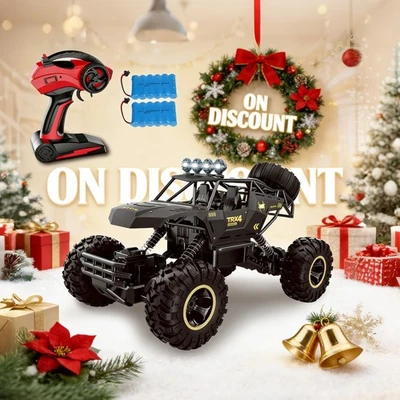 2.4G Remote Control Car 4WD RC Monster Truck Off-Road Vehicle Toys Gifts Kids US - Image 1 of 4