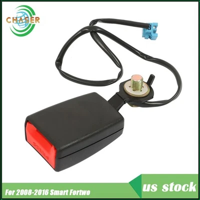 Left Right Side Black Seat Belt Buckle Lock New For Smart Fortwo 2008-2015 2016 Foto 1 de 4