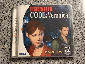 Resident Evil: Code Veronica (Sega Dreamcast - DC) - With Case & Manual - Tested