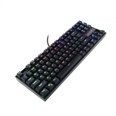 REDRAGON-Kumara K552 RGB Wired TKL Gaming Mechanical Blue Switch Keyboard -Black - Image 1 of 4