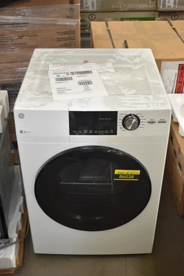 GE GFD14ESSNWW 23" White Front Load Electric Dryer NOB #86038 BP - Image 1 of 4