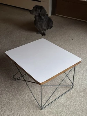 Early Generation Herman Miller Eames Wire Base Low Table Rod LTR - Image 1 of 4