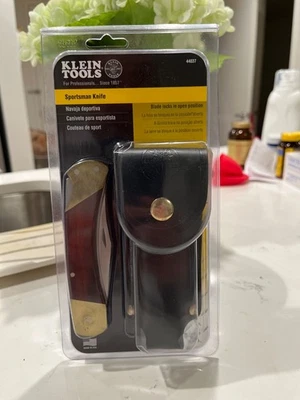 Новый Klein Tools Inc. замок складной 44037 нож кожаный чехол  - Изображение 1 из 4
