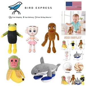 5 Pcs Brainrot Plush Toy sTralalero Tralala Plush Set Soft Stuffed Chimpanzini - Picture 1 of 11