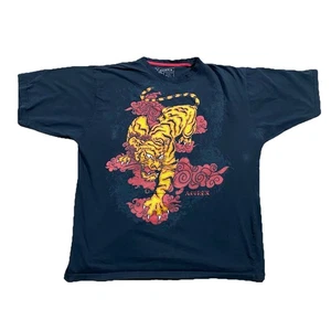 Avirex Tiger Graphic Tee 3XL Asian Style Art Streetwear Schwarz Shirt - Bild 1 von 13