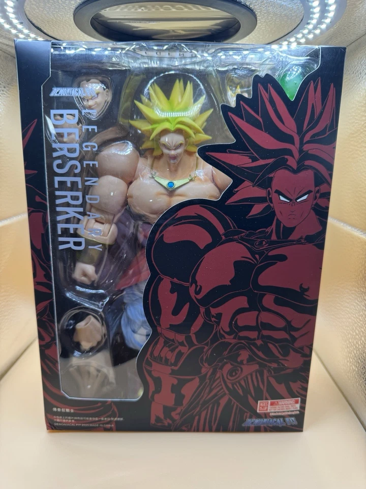 Figura de acción Dragon Ball Broly Legendary Berserker ajuste demoníaco sin marca Foto 1 de 4