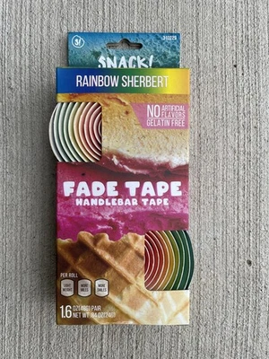 Snack Bike Fade Handlebar Tape Rainbow Sherbert like Supacaz - Image 1 of 4