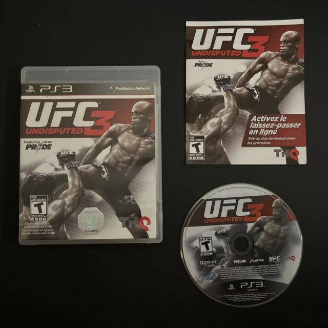 Jogo ps3 UFC funcionando