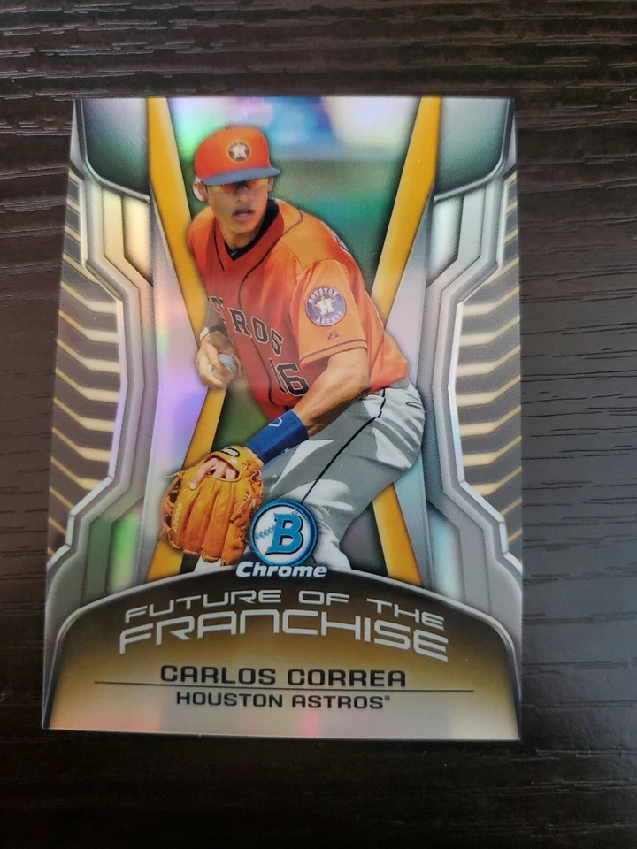 2014 Bowman Chrome Draft Future of the Franchise Mini #FFCC Carlos Correa  - Image 1 of 1