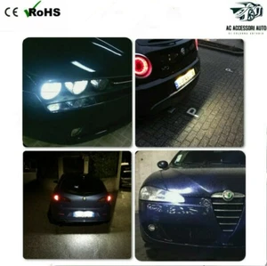 KIT LED ALFA ROMEO 159 147 BRERA SPIDER GTV LUCI POSIZIONE + LUCI TARGA CANBUS  - Imagen 1 de 6