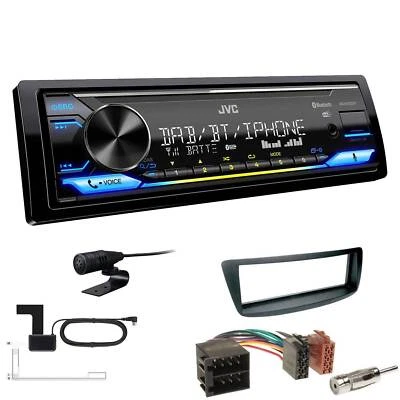 JVC KD-X472DBT Media Autoradio Bluetooth DAB+ Alexa für Citroen C1 2005-2010 - Bild 1 von 4