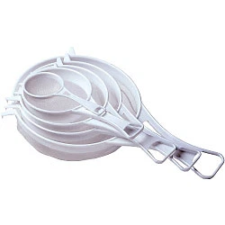 Chef Aid 10K32948 Nylon Mesh Plastic Strainer White 15cm