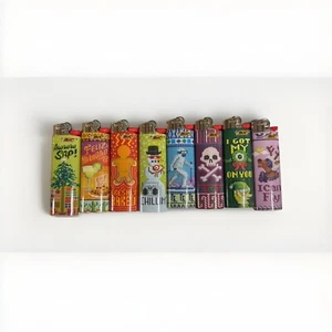 BIC Special Edition Holiday Series Lighters 8 Pack Collection - Picture 1 of 9