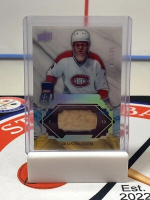 2019-20 Upper Deck Engrained Brian Engblom Remnants #RBE 037/100 - Image 1 of 2
