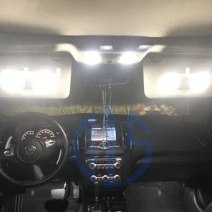 15 luces de matrícula interiores LED blancas para Nissan Maxima 2004-2008 - Imagen 1 de 4