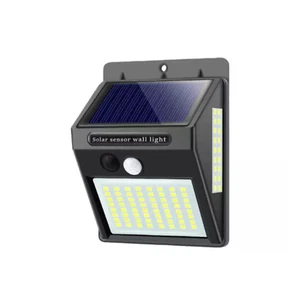 PIR Motion Sensor Wall Garden Security Solar Outdoor Light - Picture 1 of 6