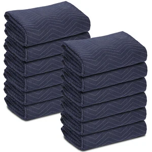 Long-Lasting Professional Furniture Shipping Pads Moving Blankets 80" x 72" - Picture 1 of 24