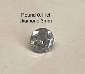 loose diamonds natural 0.11 Carat Round - Picture 1 of 3