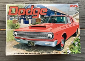 MOEBIUS MODELS 1/25 SCALE 1965 DODGE A990 SUPER STOCK CAR MODEL KIT 2460 NEW F/S - Picture 1 of 13
