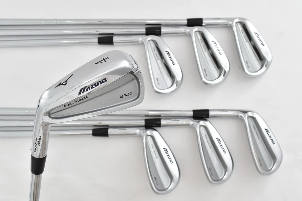 Left MIZUNO MP-52 Iron set 4-5-6-7-8-9-P PW Stiff Flex LH NSPRO 850GH Irons golf - Image 1 of 4