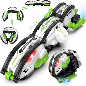 2024 Remote Control Car Snake 360° Rolling - RC Stunt Snake Car with LED Lights, - Picture 1 of 7