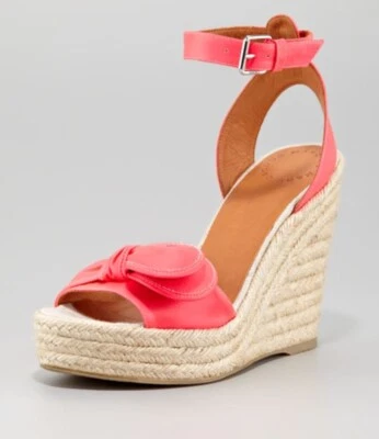 Marc by Marc Jacobs Pretty Knot Wedge Sandals Platform Espadrille Sz 38, 8 US - Image 1 of 4