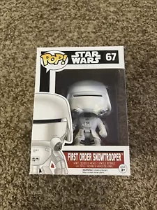 Funko Pop! Vinilo: Star Wars - Snowtrooper (primer pedido) #67 - Imagen 1 de 6