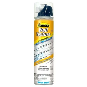Homax Wall Texture, Orange Peel, Water Based, Goes On Blue Dries White - 10 oz. - Picture 1 of 3