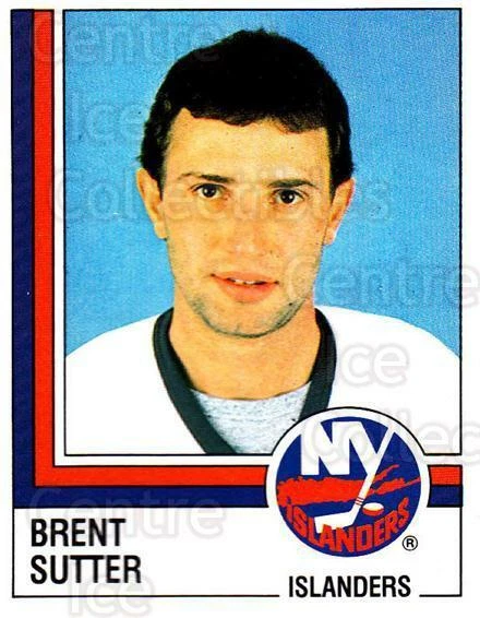 1987-88 Panini Stickers #99 Brent Sutter - Image 1 of 1