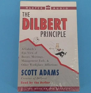 The Dilbert Principle Audiobook Cassette 1996 Scott Adams New - Picture 1 of 2