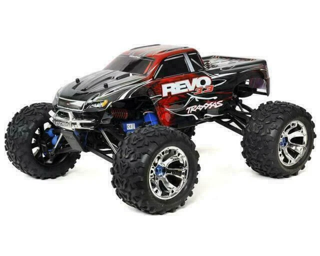 Traxxas Revo 3.3 4wd RTR NITRO Monster Truck W/tqi (red)
