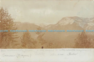 R390490 Bulgarie Mountains Old Photography Postcard 1902 - Imagen 1 de 4