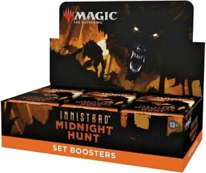 Innistrad: Midnight Hunt Set Booster Box Brand New Magic The Gathering