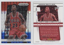 2013-14 Panini Prizm Red White & Blue Mosaic Prizm Jimmy Butler #75