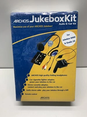 Archos Jukebox Kit Audio & Car Kit For Jukebox 6000 & Studio 20 500179 - Image 1 of 4