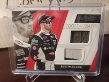 Austin Dillon 2017 Absolute Racing Tools of the Trade dual relic # TTD-AD NASCAR